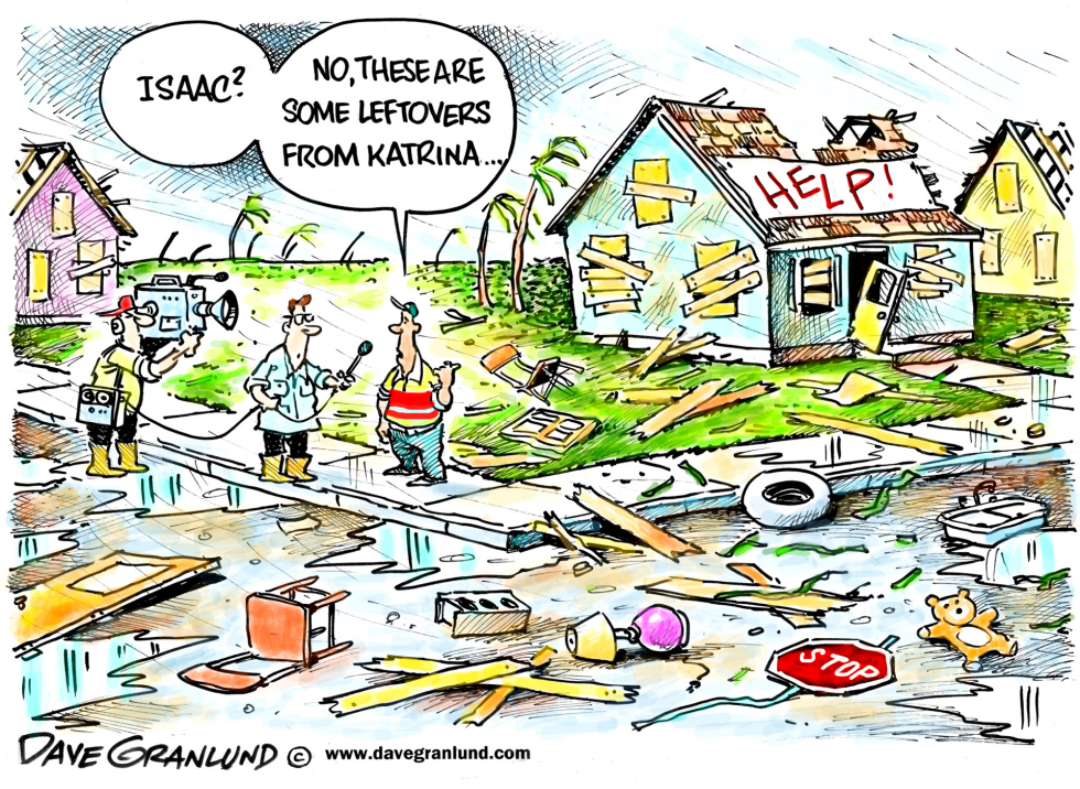 Hurricane Isaac and Katrina