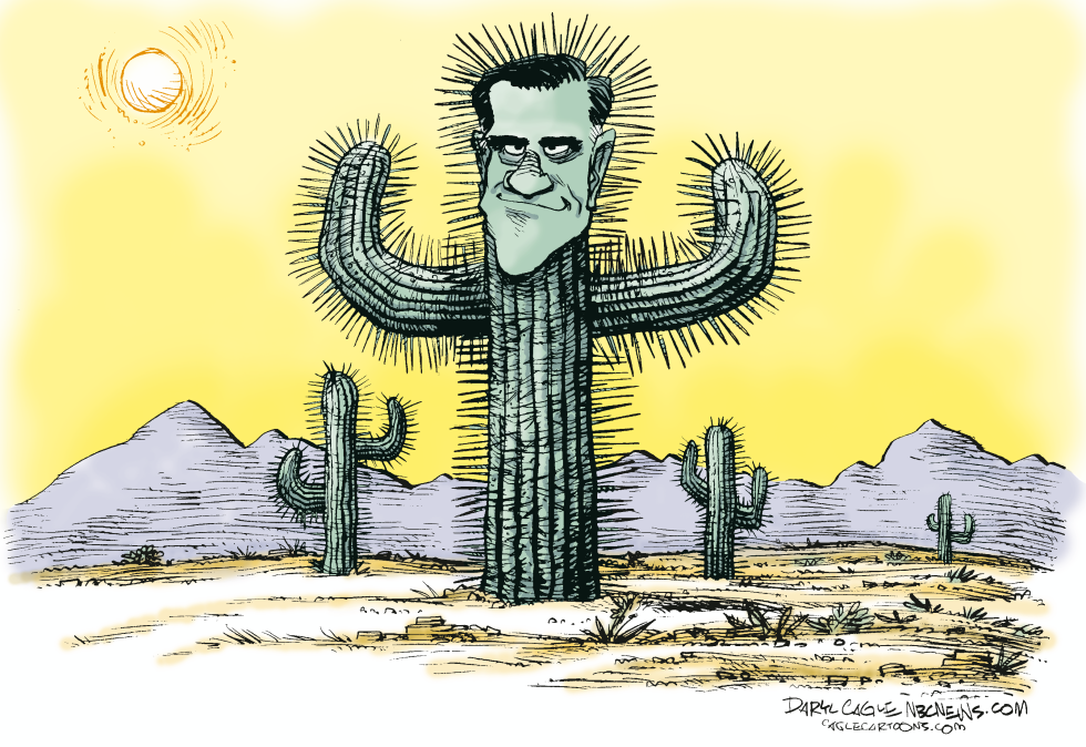  CACTUS ROMNEY by Daryl Cagle