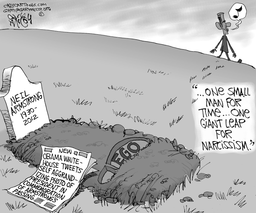 Obama Upstages Armstrong