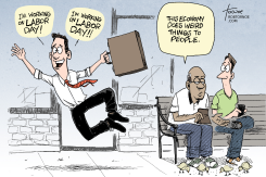 LABOR DAY by Rob Tornoe