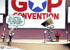 LOCAL OH - KASICH AT THE CONVENTION  by Nate Beeler