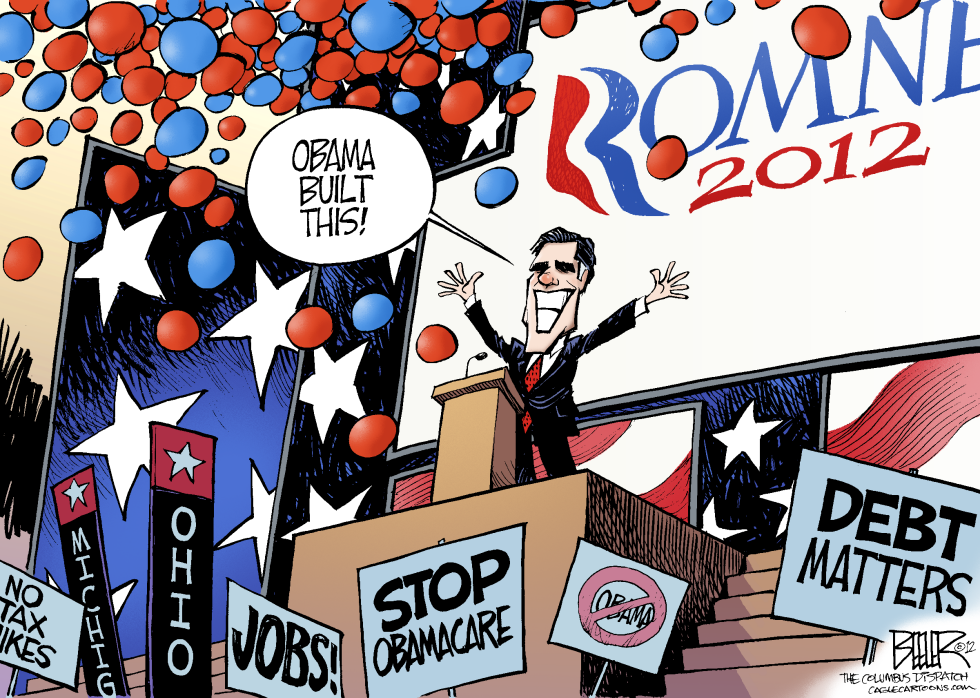  GOP CONVENTION THEME by Nate Beeler