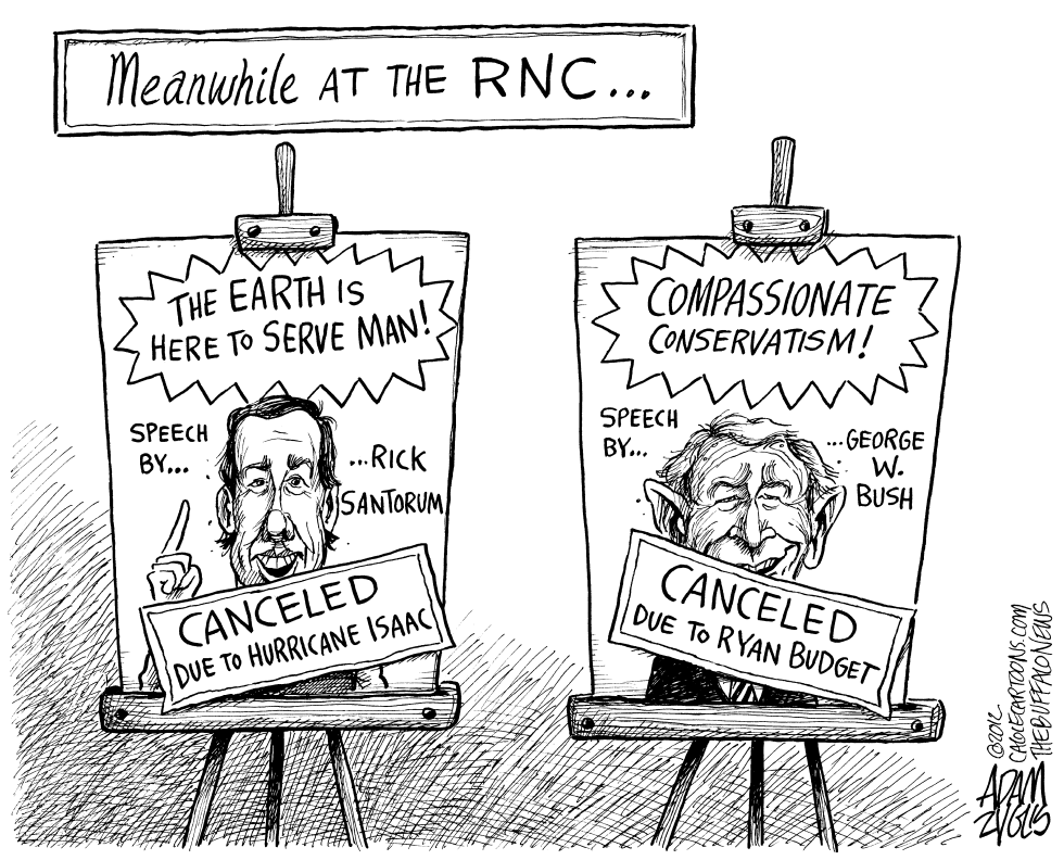  RNC SPEECHES by Adam Zyglis