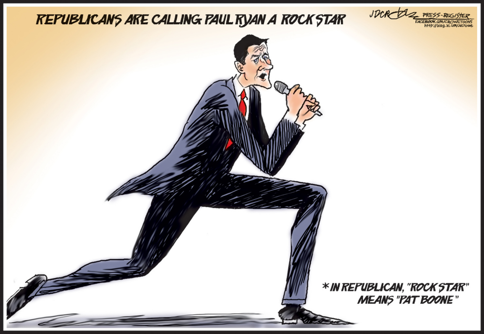 Paul Ryan, rock star
