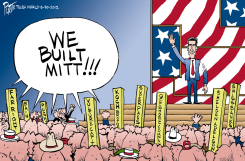 WE BUILT MITT by Bruce Plante