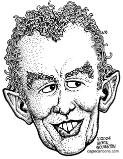 TONY BLAIR by Monte Wolverton