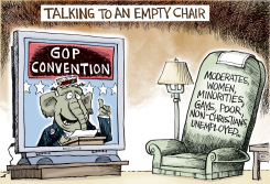 EMPTY CHAIR by Joe Heller