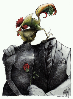 EL AMOR Y EL INSTINTO /  by Angel Boligan