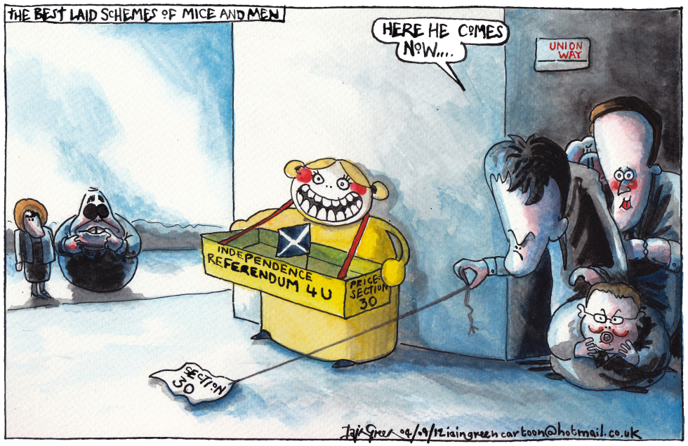 THE LEGALITY OF A SCOTTISH INDEPENDENCE REFERENDUM