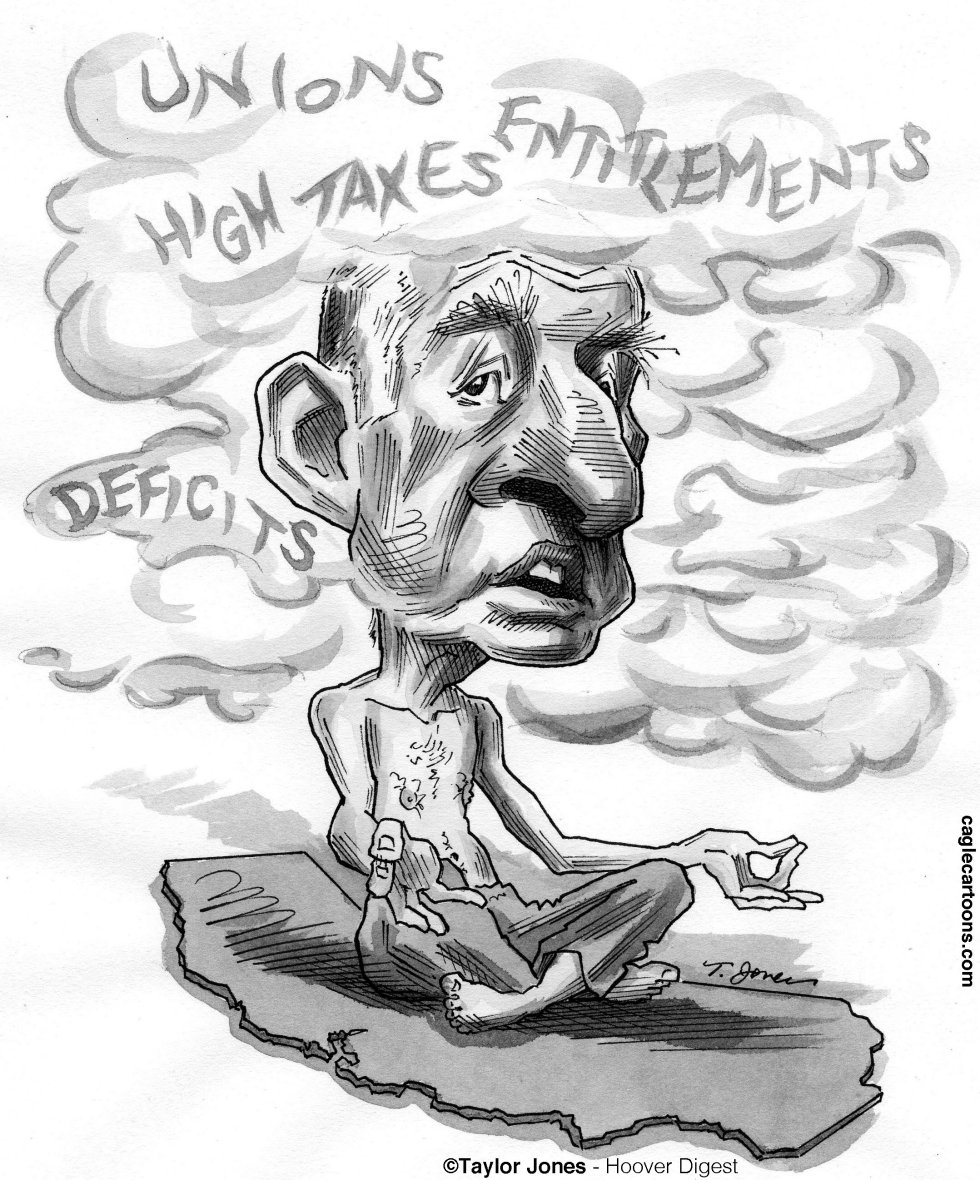 Jerry Brown fog
