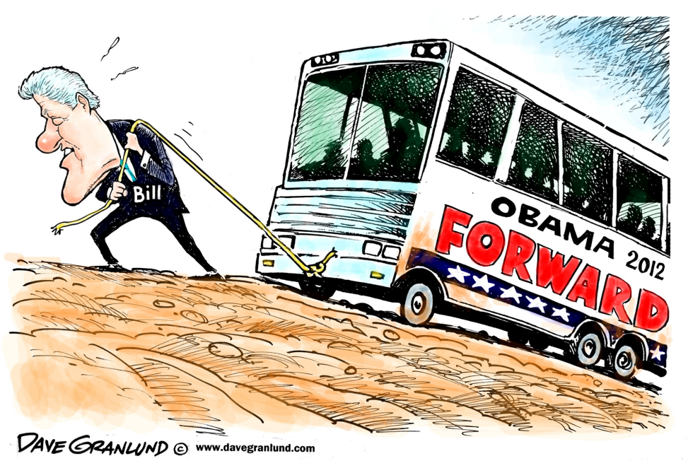 Bill Clinton helps Obama