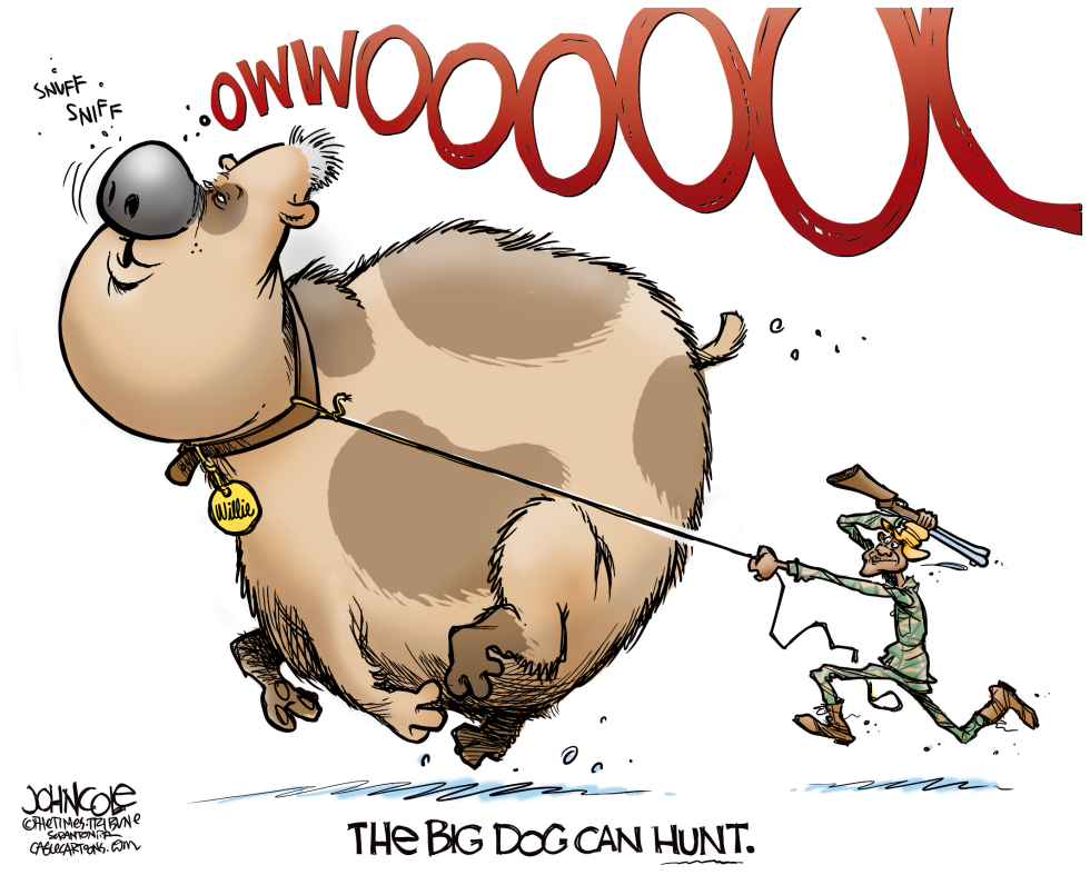 The Big Dog can hunt COLOR