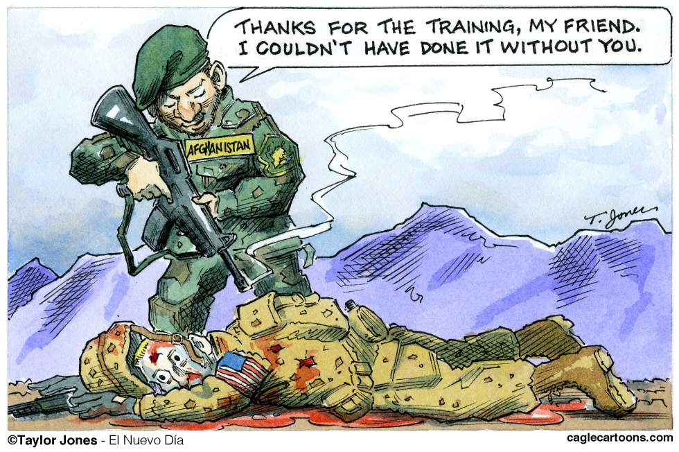 Afghanistan Police Cartoons