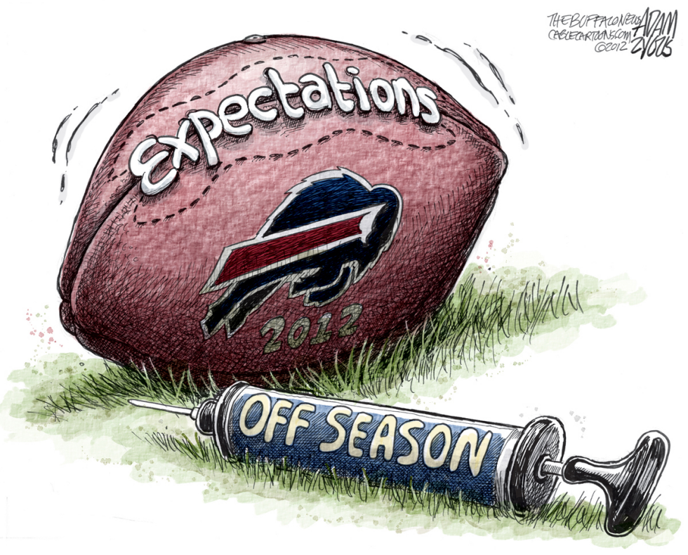  LOCAL BUFFALO BILLS EXPECTATIONS by Adam Zyglis