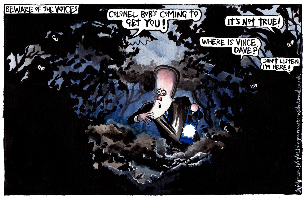 DAVID CAERON BEWARE OF THE VOICES