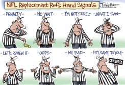 NFL REFS by Joe Heller