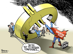 ECB SAVES EURO  by Paresh Nath