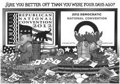 POST-CONVENTION POLLS by R.J. Matson