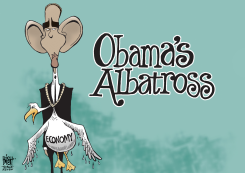 OBAMA'S ALBATROSS, by Randy Bish