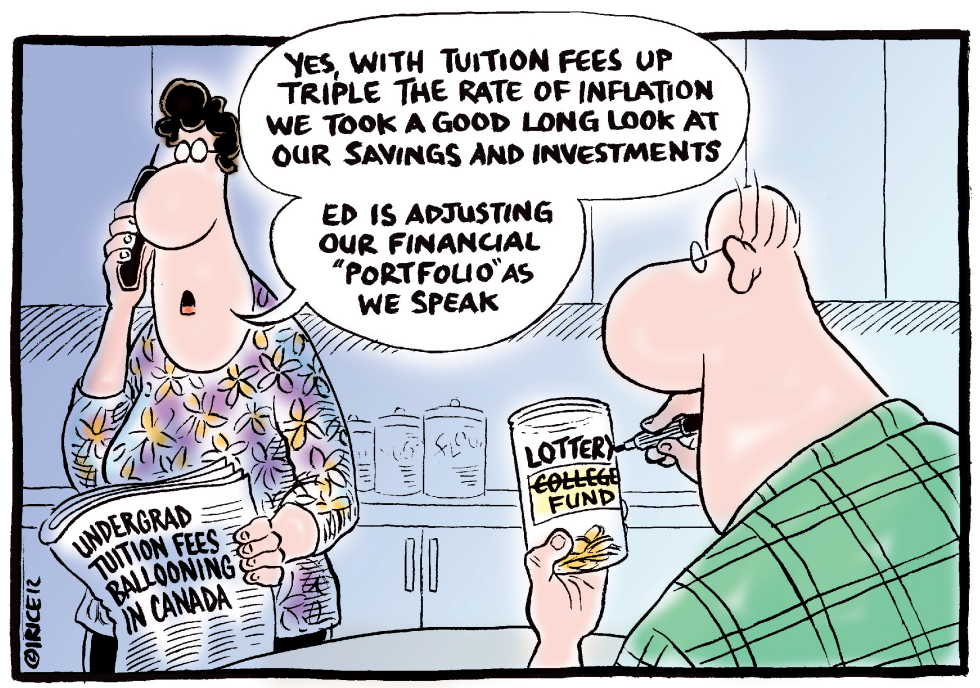 Tuition Fees Cartoons