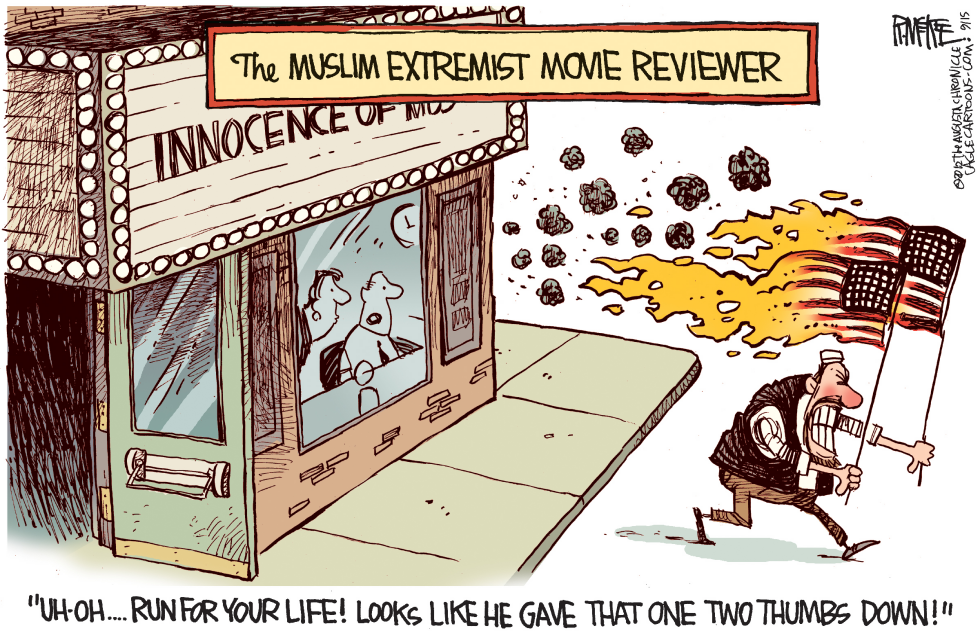 Muslim Extremist Movie Reviewer