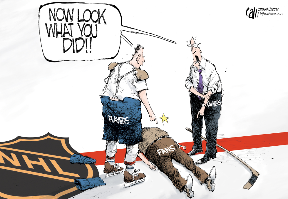 Hockey Fight COLOR