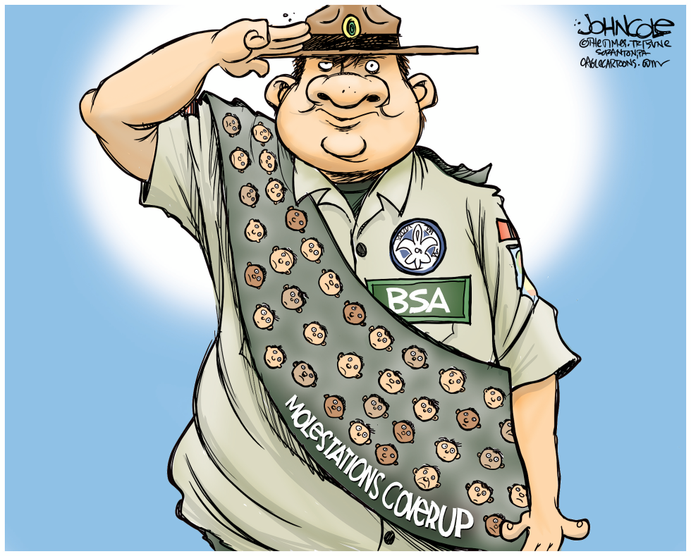 Boy Scout Scandal COLOR
