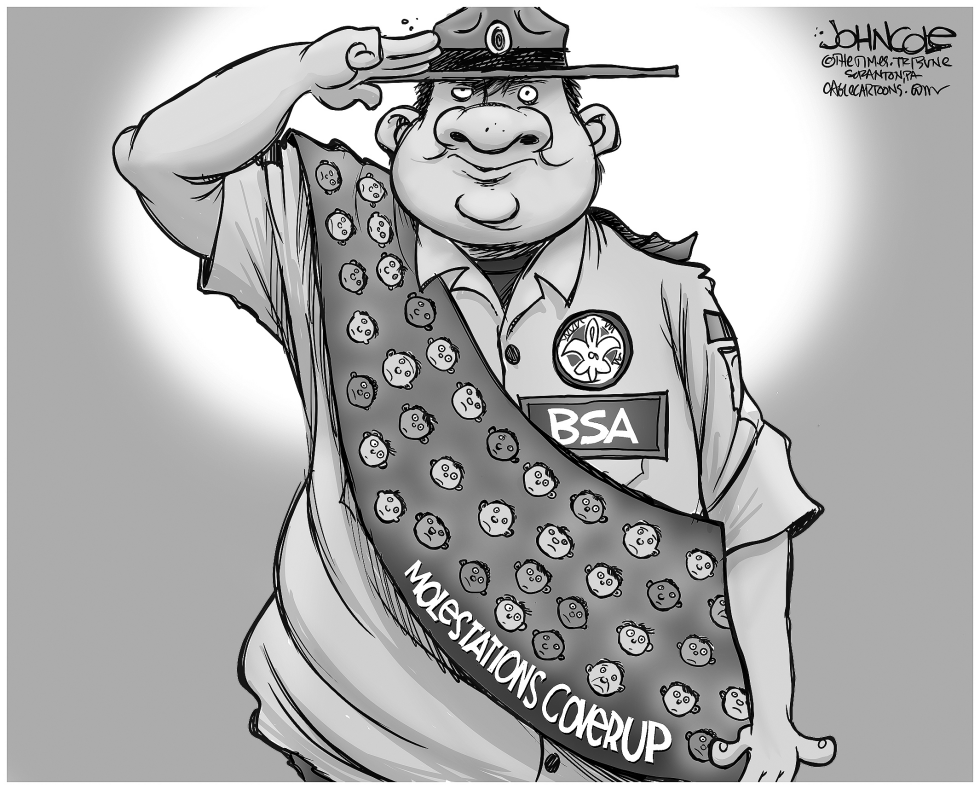 Boy Scout Scandal BW