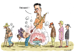 MITT ROMNEY DISASTER by Marian Kamensky