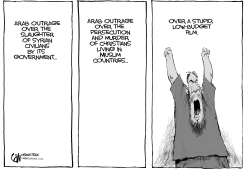 ARAB OUTRAGE by Cam Cardow