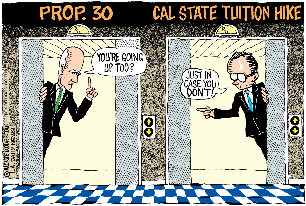 LOCAL-CA Proposed Cal State Tuition Hike COLOR