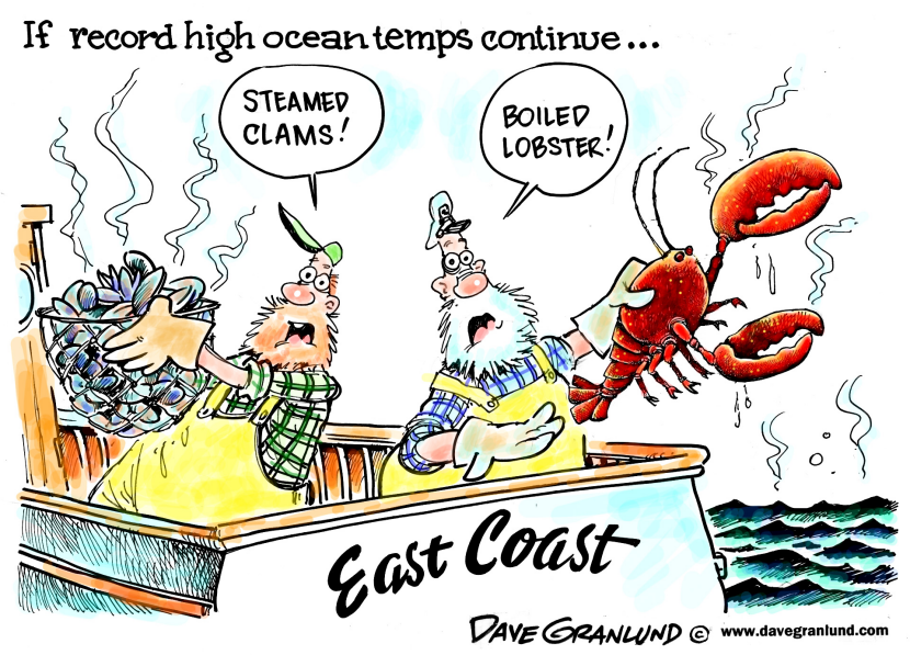 Record high ocean temps