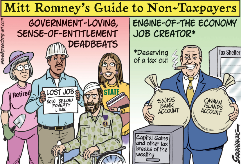 Romney Guide to Non-Taxpayers