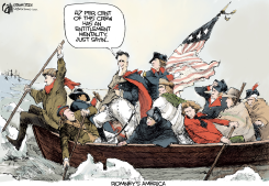 ROMNEY'S AMERICA  by Cam Cardow