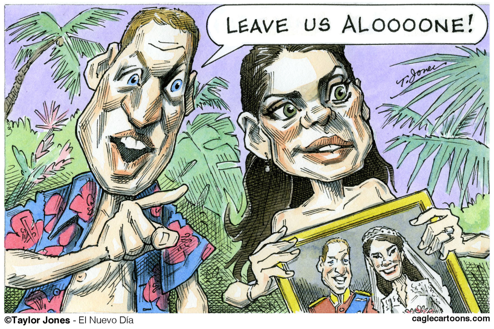 William and Kate - Trouble in Paradise - COLOR