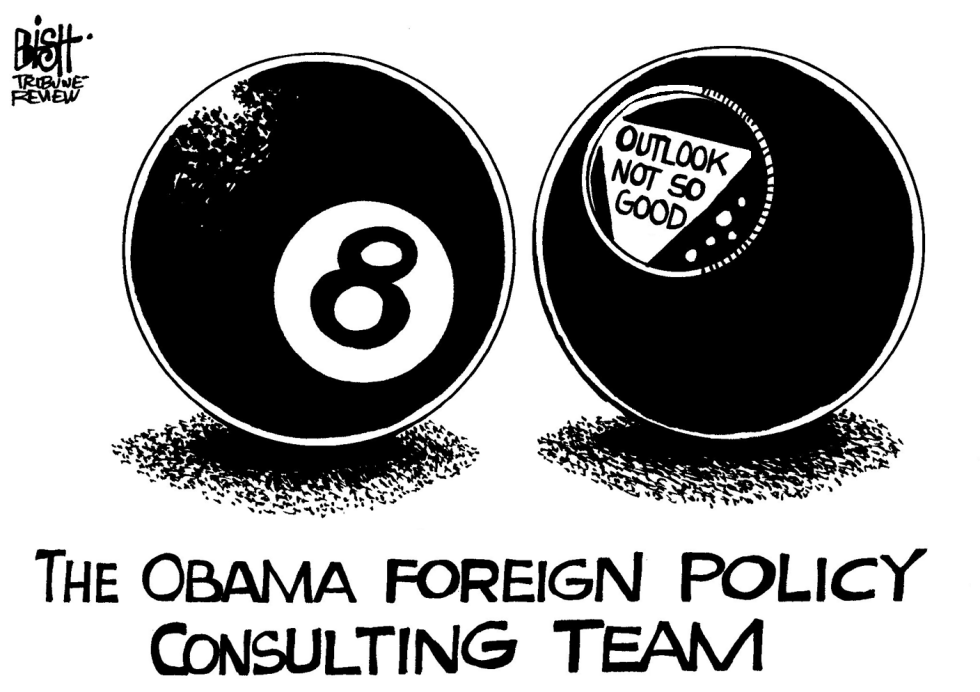 OBAMA'S FOREIGN POLICY, B/W