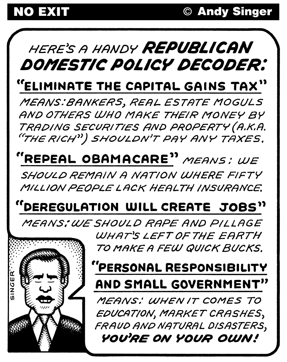 Republican Policy Decoder