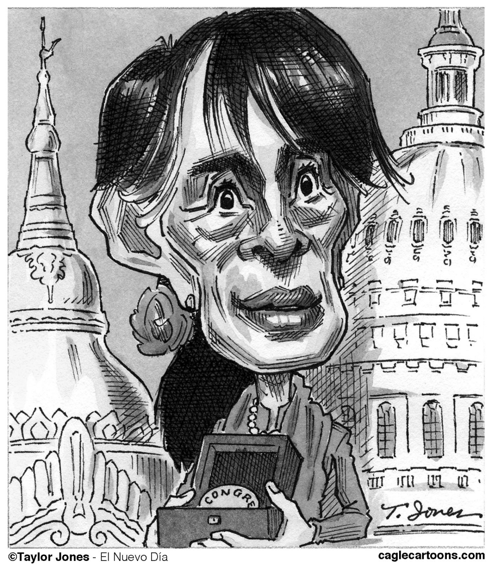 Aung San Suu Kyi in Washington