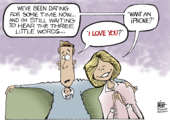 LOVE AND IPHONES,  by Randy Bish