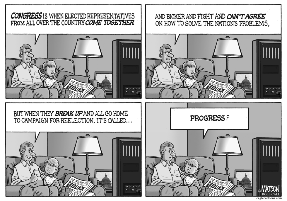  CONGRESS AND PROGRESS by RJ Matson