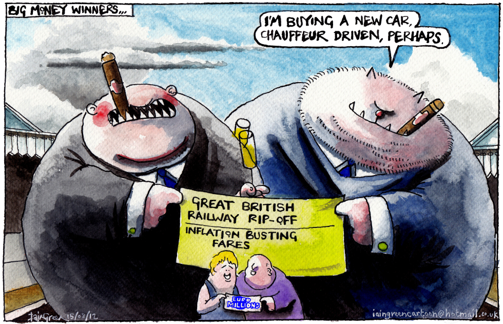 BIG RAIL CONTRACT MONEY WINNERS