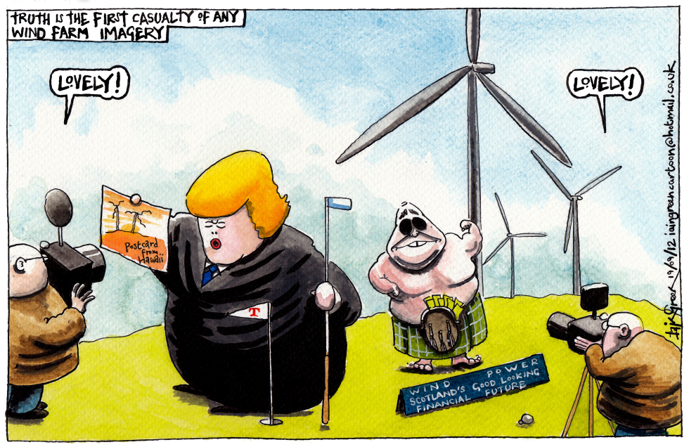 DONALD TRUMP SCOTTISH WINDFARMS