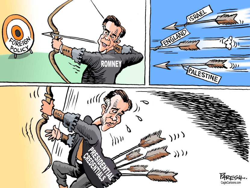 Romney's shots