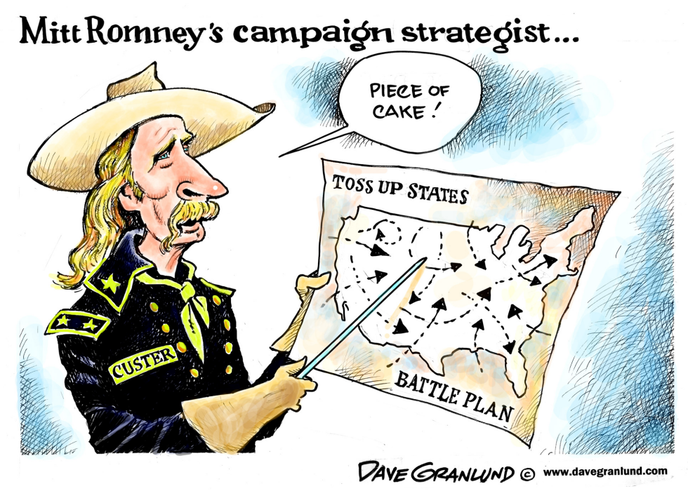  ROMNEY CAMPAIGN STRATEGIST by Dave Granlund