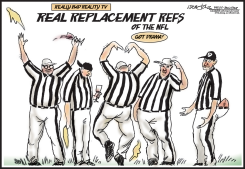 REAL REPLACEMENT REFS OF THE NFL by J.D. Crowe