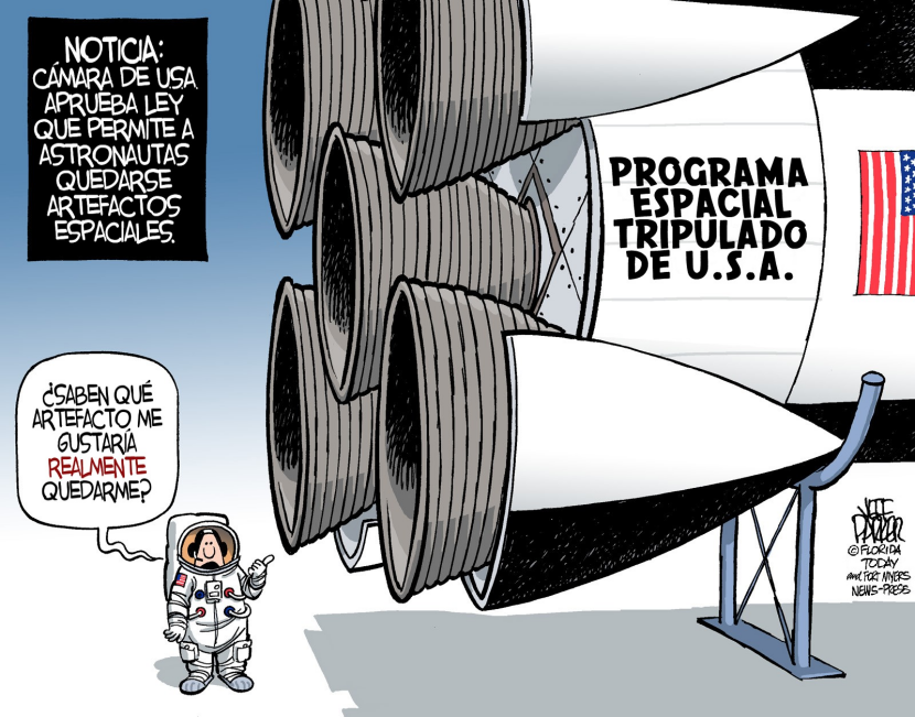 Astronautas y Artefactos del Programa Espacial