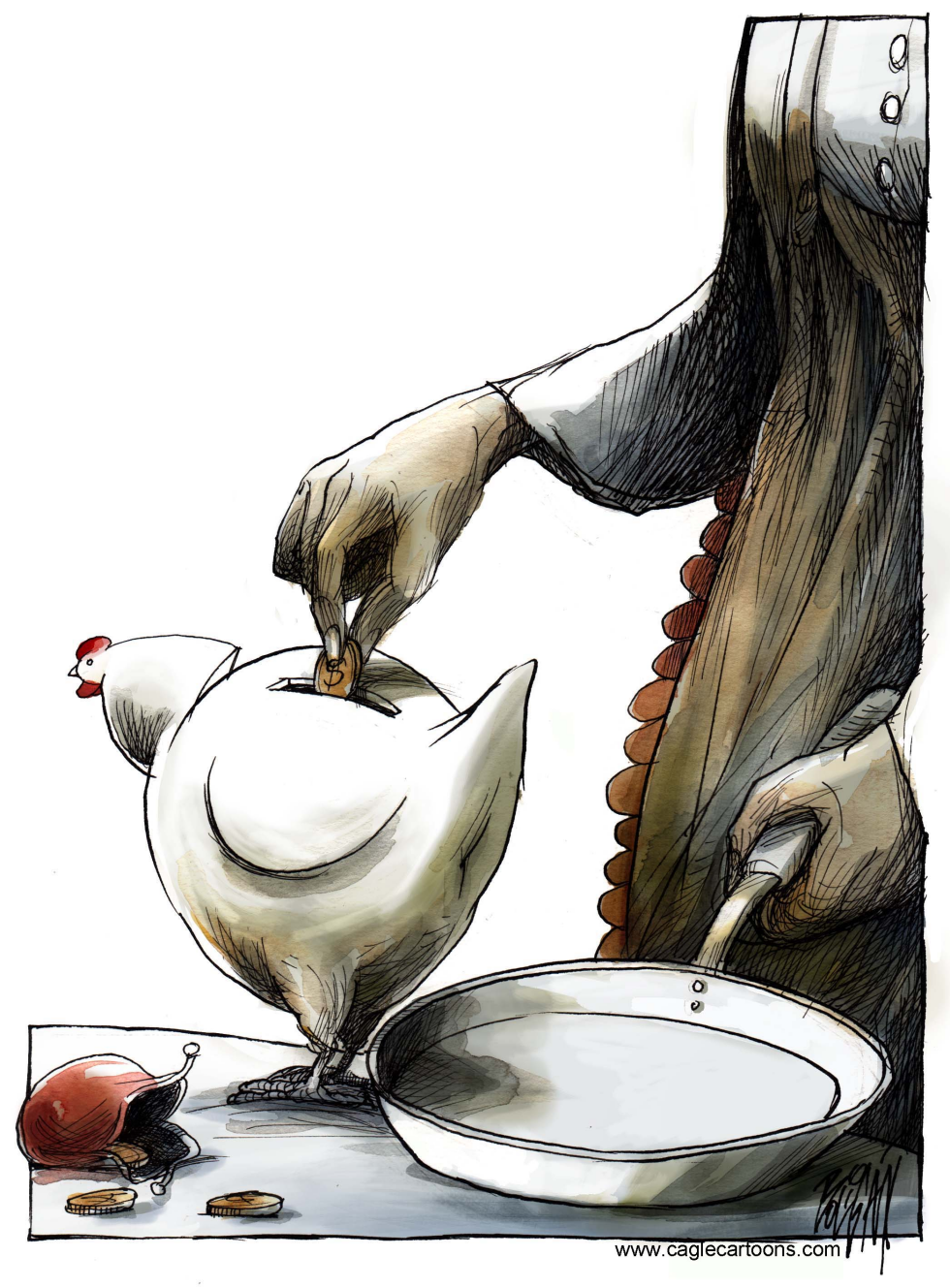 The Chicken of the Golden Eggs