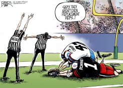 THE REFEREES  by Nate Beeler