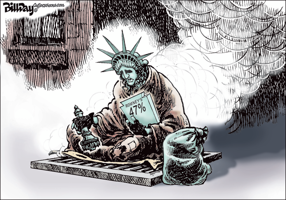  HUDDLED MASSES by Bill Day