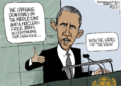 OBAMA UN SPEECH by Jeff Darcy